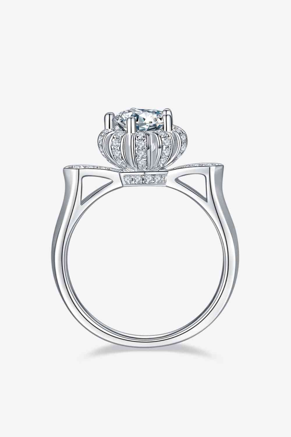 Eternal Elegance: 1 Carat Moissanite Ring