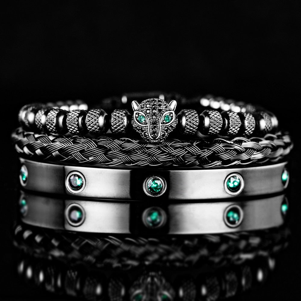 Leopard Crystal Bracelet