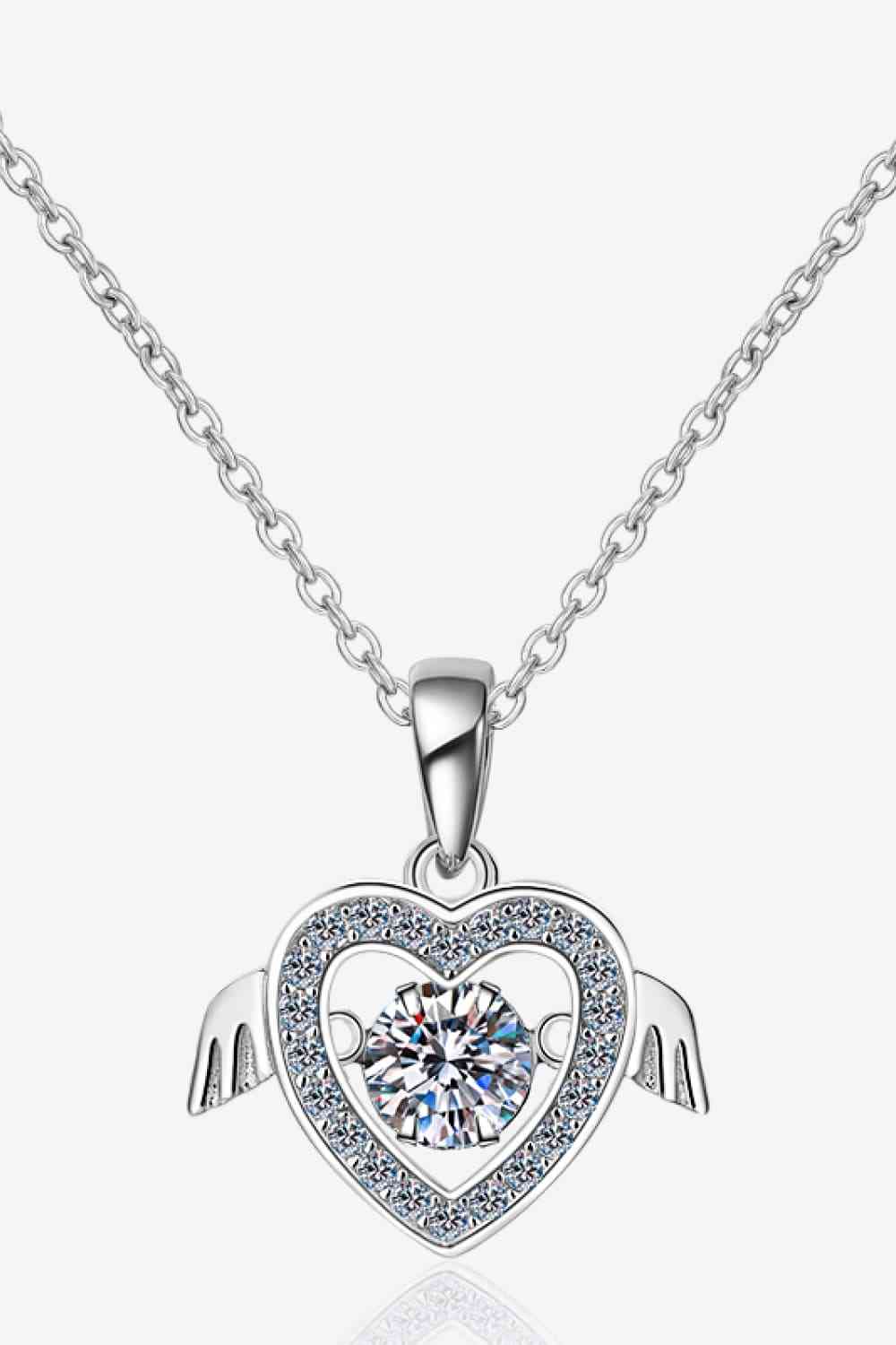 Ethereal Luminescence: 925 Moissanite Necklace