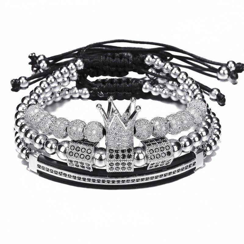 Athena Silver Bracelet Set - Royal Jewlz