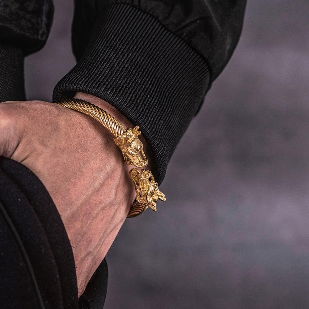 Dragon Soul Gold Luxury Premium Bracelets - Royal Jewlz